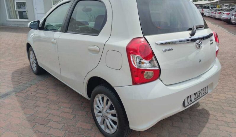 2017 TOYOTA ETIOS 1.5 Xs/SPRINT 5Dr full